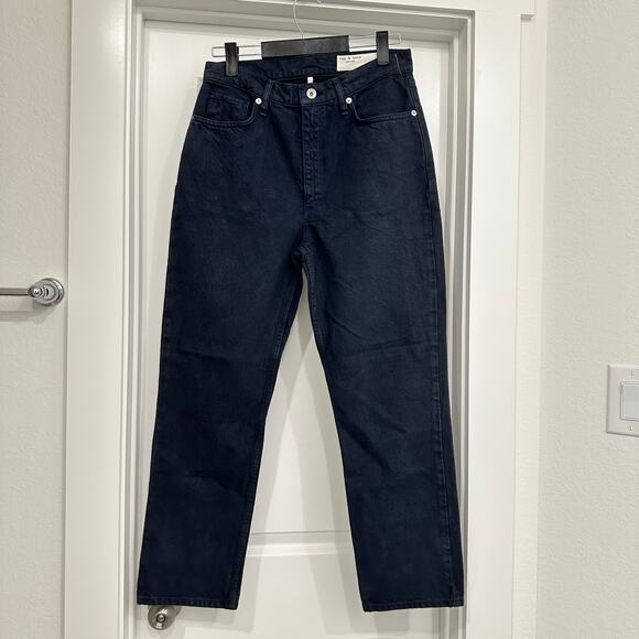 NEW Rag & Bone The Wren High Rise Slim Jeans in Deep Sea Size 27 - Picture 2 of 6